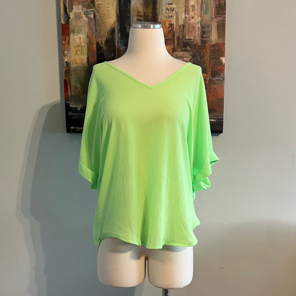LUSH Green Blouse